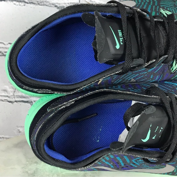 Nike Free 5.0 Tr Fit 5 Women’s Athletic Green Glow Running Shoes 8.5 704695-016 - Picture 11 of 11